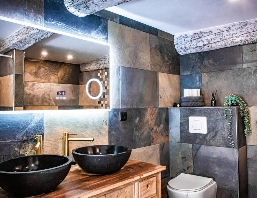 Duplex, Jacuzzi, Terrasse Sur Les Toits Apartment Nice Luaran gambar