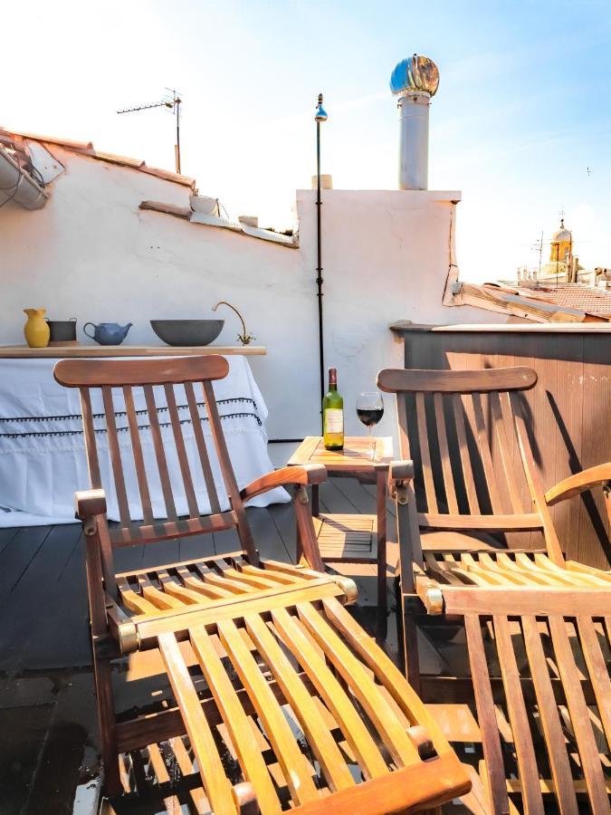 Duplex, Jacuzzi, Terrasse Sur Les Toits Apartment Nice Luaran gambar